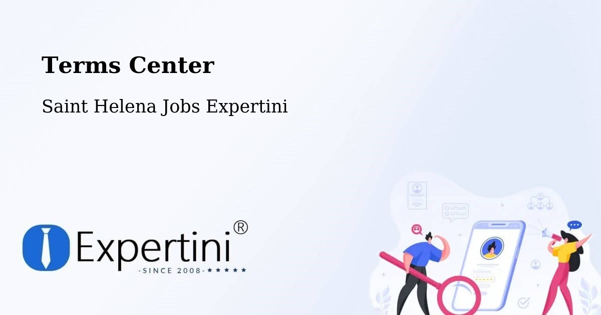 Terms of Service – Jamestown - Saint Helena Jobs Expertini